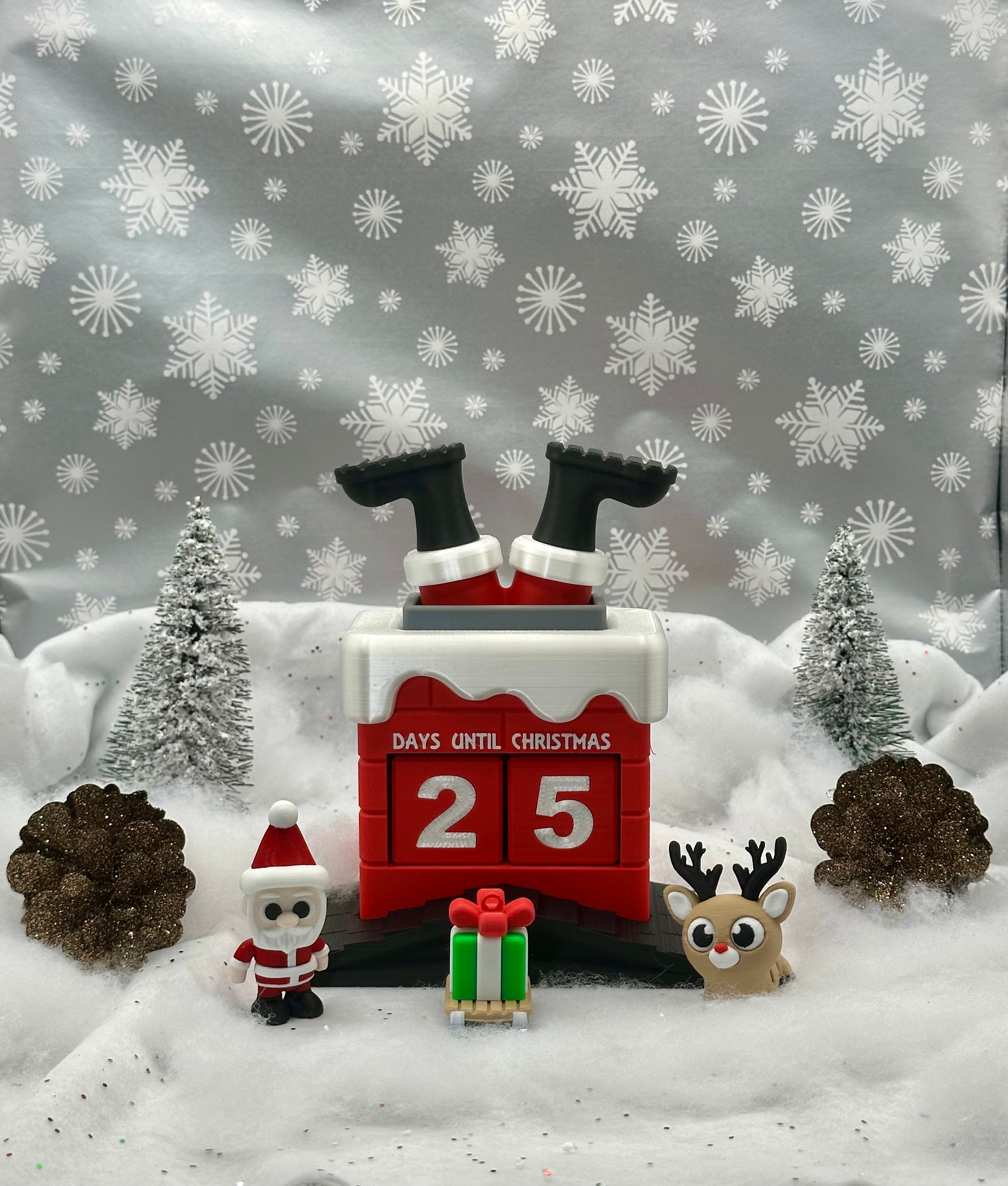 Count down to Christmas Chimney