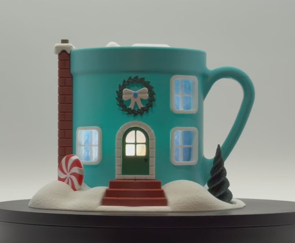 3D Printed Hot Cocoa Mug House